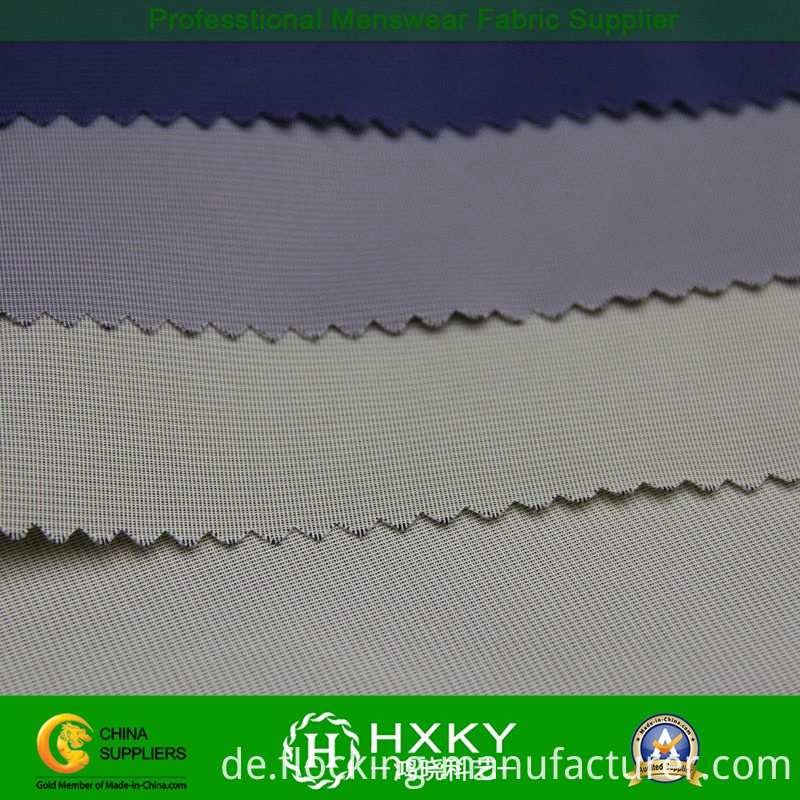 Breathable Semi Memory Poly Fabric for Men's Trench